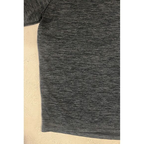 Under Armour Shirt The Tech Tee Mens L Grey Loose Short Sleeve Athletic Running - Picture 3 of 9